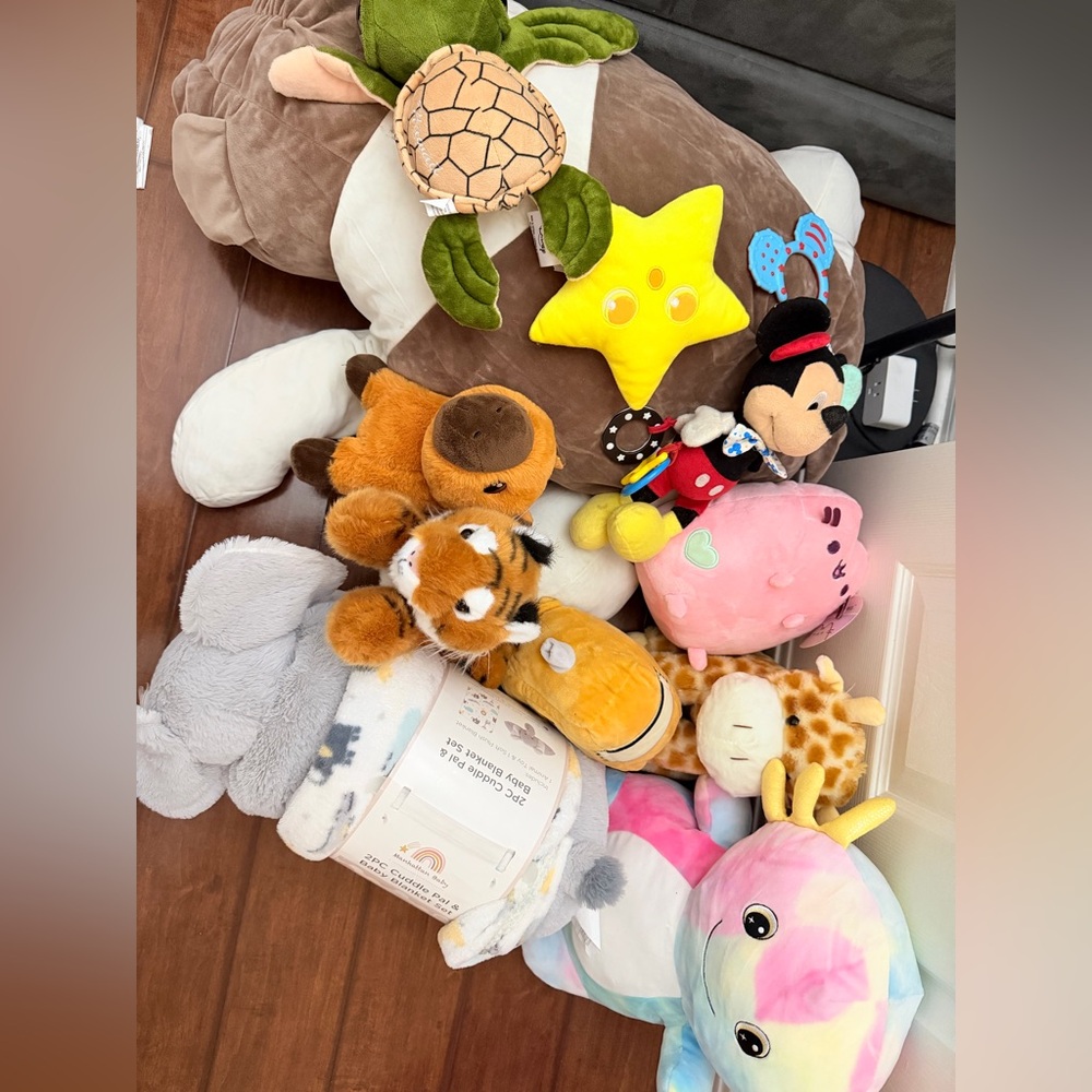 Lot of Plushies Plush Stuffed Animals